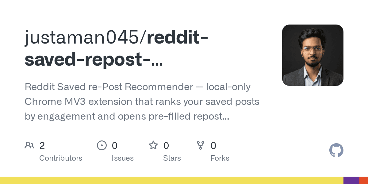 Reddit Saved Repost Recommender